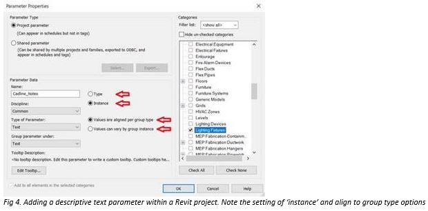 Utilizarea parametrilor în Autodesk Revit - CADWARE Engineering