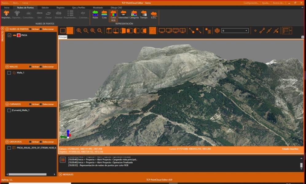 Program de Editare Nori de Puncte Aplitop Tcp PointCloud Editor ...