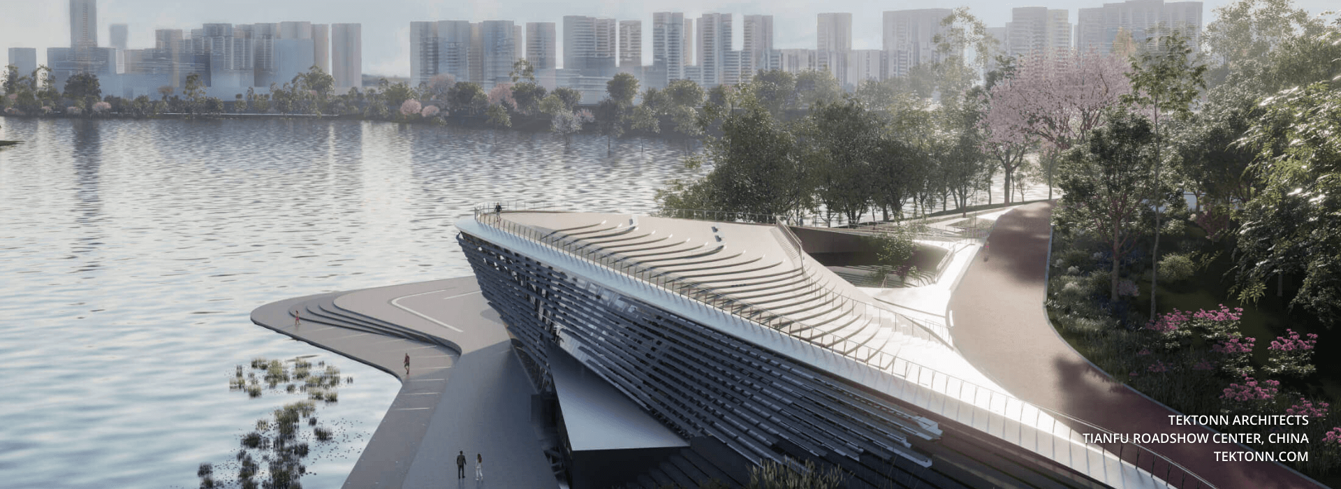 cladire Archicad 27 - Tektonn Architects, Tianfu Roadshow Center, China, tektonn.com