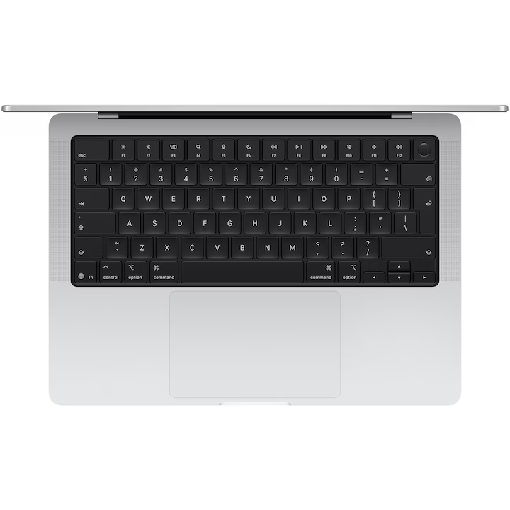 Laptop Apple MacBook Pro 14", procesor Apple M5, 10 nuclee CPU și 10 nuclee GPU, 32GB RAM, 1TB SSD, Silver, Tastatură Internațională - imagine 2